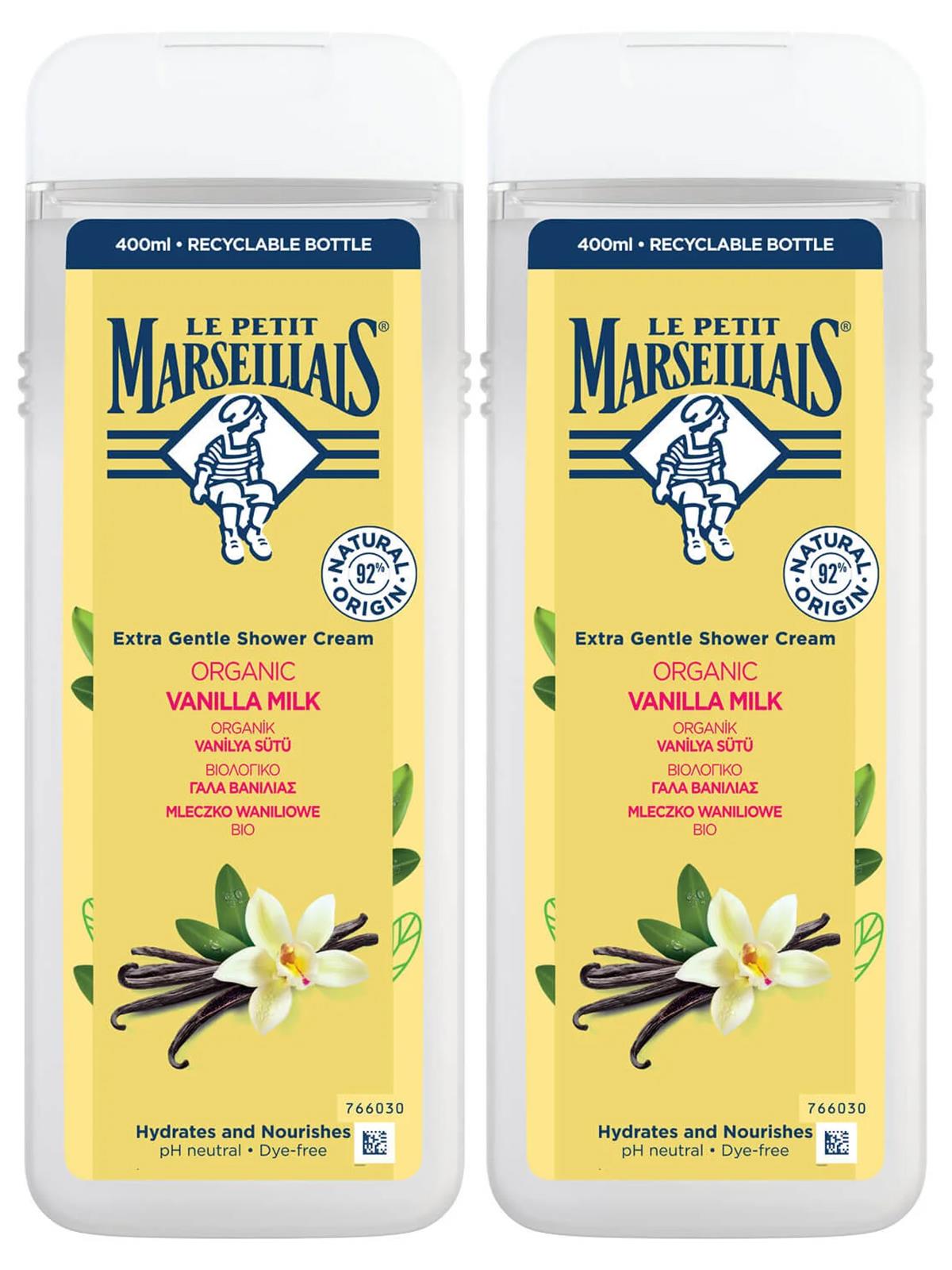 Le Petit Marseillais Vanilya Sütü Duş Jeli 400+400 ml