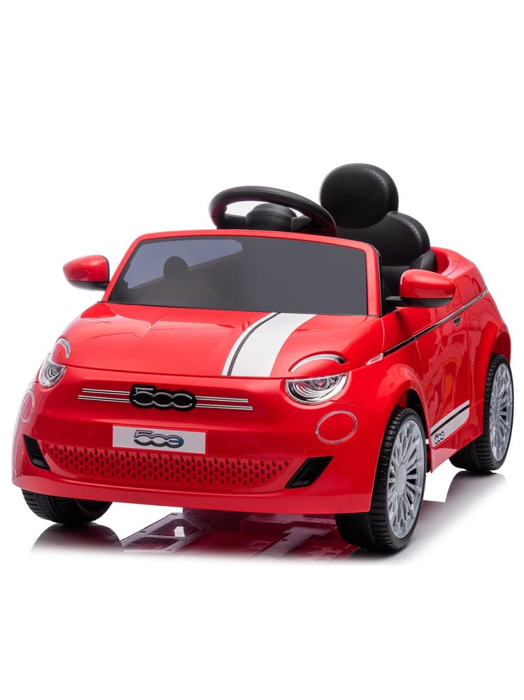 Fiat 500 Uzaktan Kumandalı Akülü Araba - Kırmızı