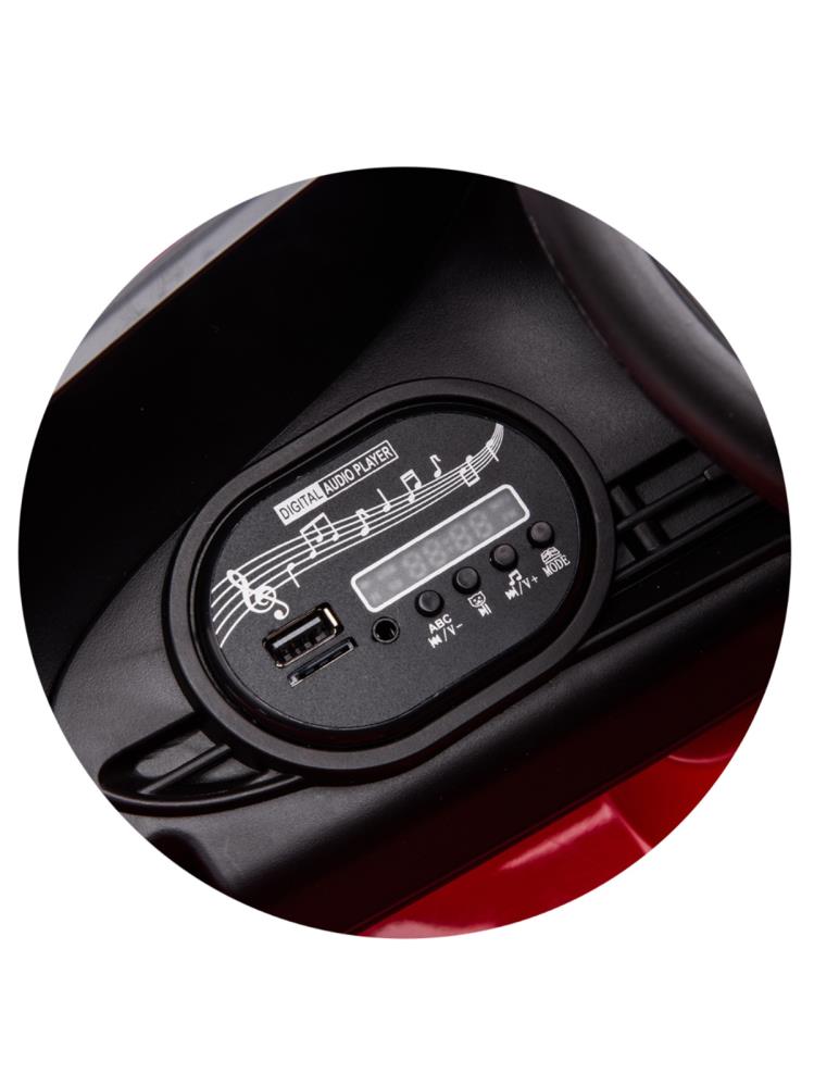 Fiat 500 Uzaktan Kumandalı Akülü Araba - Kırmızı