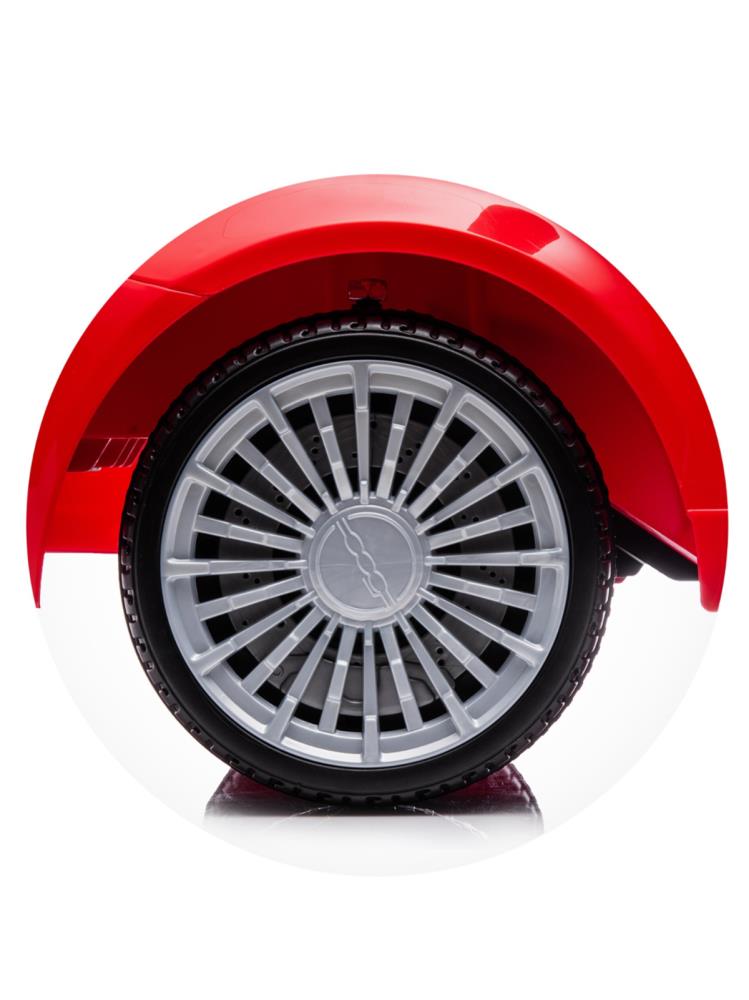 Fiat 500 Uzaktan Kumandalı Akülü Araba - Kırmızı
