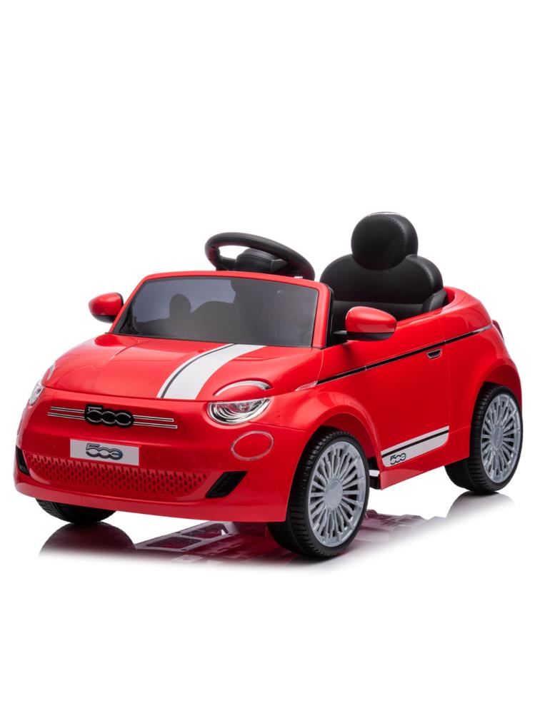 Fiat 500 Uzaktan Kumandalı Akülü Araba - Kırmızı