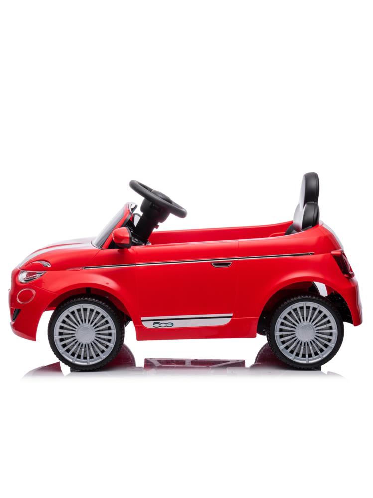 Fiat 500 Uzaktan Kumandalı Akülü Araba - Kırmızı