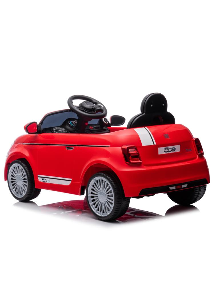 Fiat 500 Uzaktan Kumandalı Akülü Araba - Kırmızı