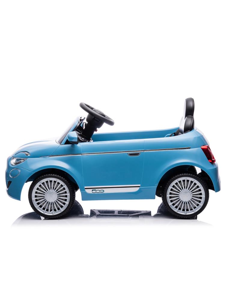 Fiat 500 Uzaktan Kumandalı Akülü Araba - Mavi