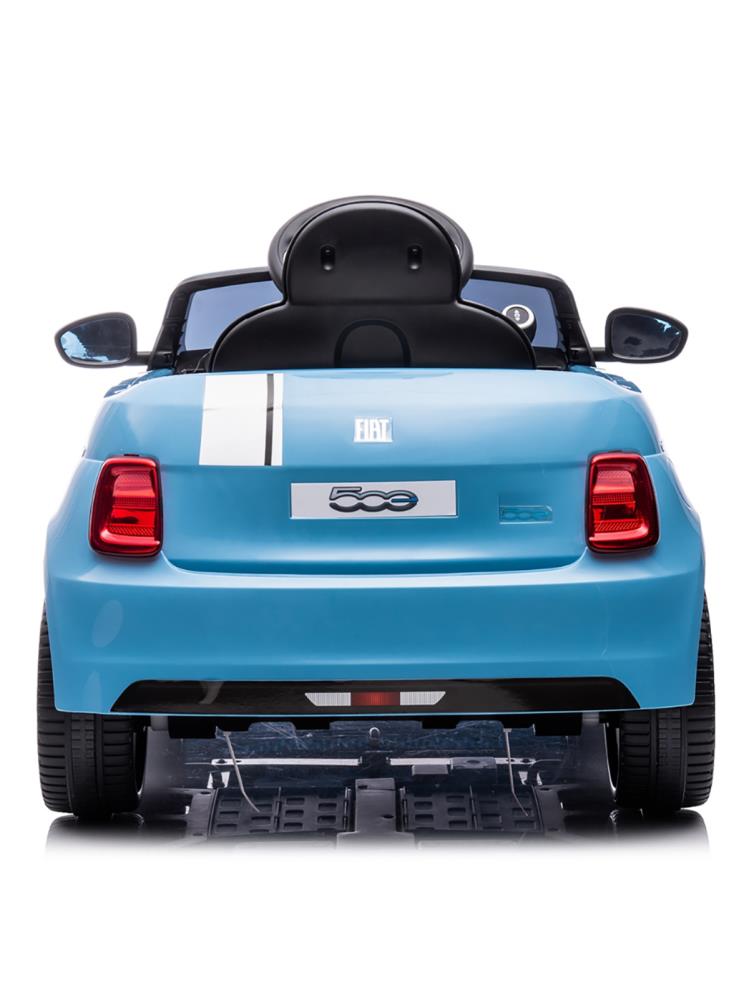Fiat 500 Uzaktan Kumandalı Akülü Araba - Mavi