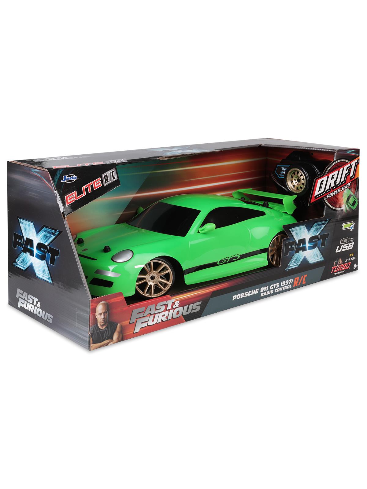 Jada Toys 1:10 Fast & Furious Porsche Drift 911 Uzaktan Kumandalı Araba