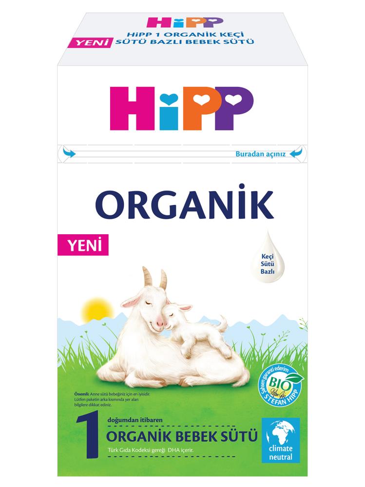 HiPP 1 Organik Keçi Sütü Bazlı Bebek Sütü 400 gr