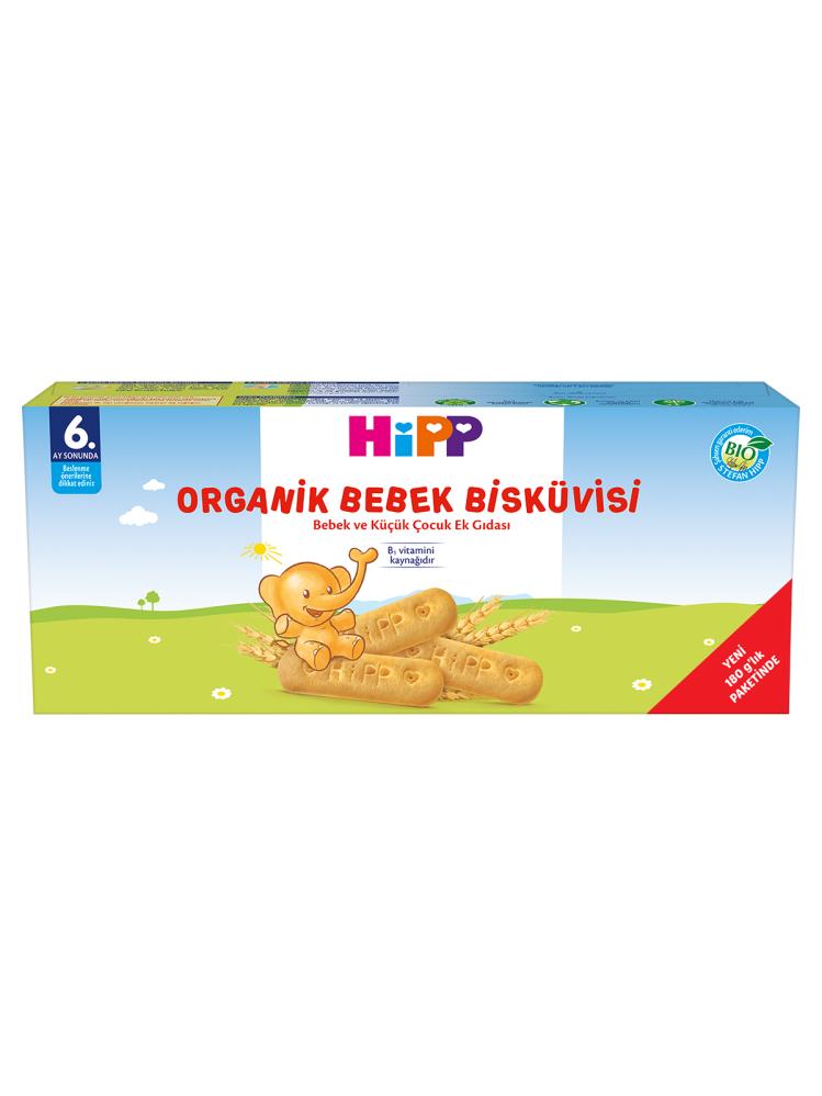Hipp Organik Bebek Bisküvisi 180 gr +6 Ay