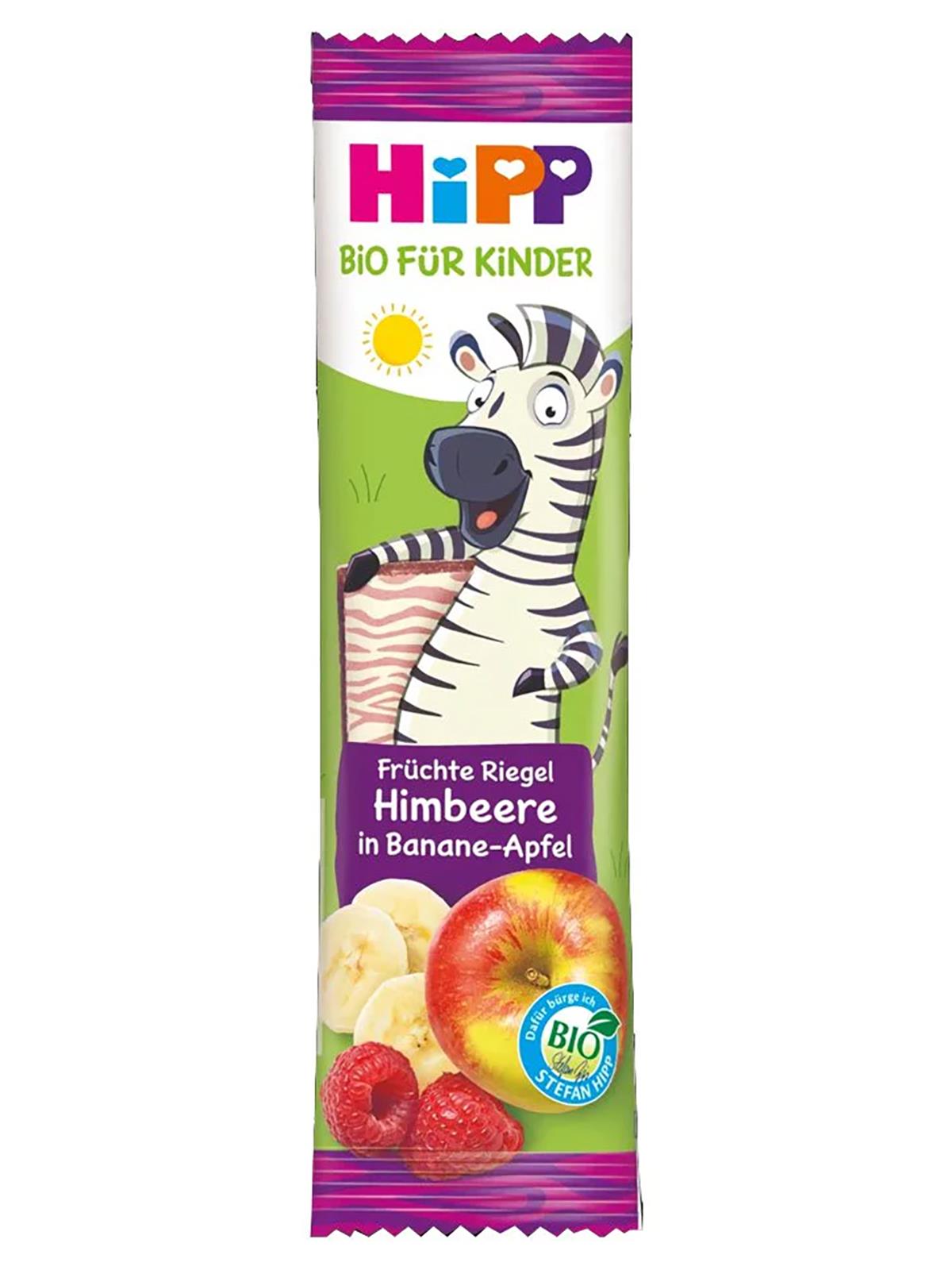 HiPP Organik Ahududulu Elmalı Muzlu Meyve Barı