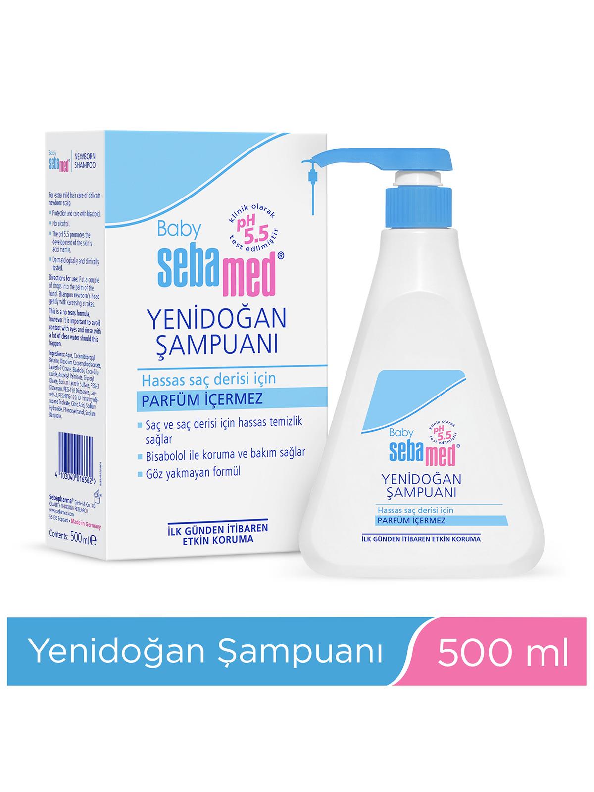 Sebamed Yenidoğan Bebek Şampuan 500 ml