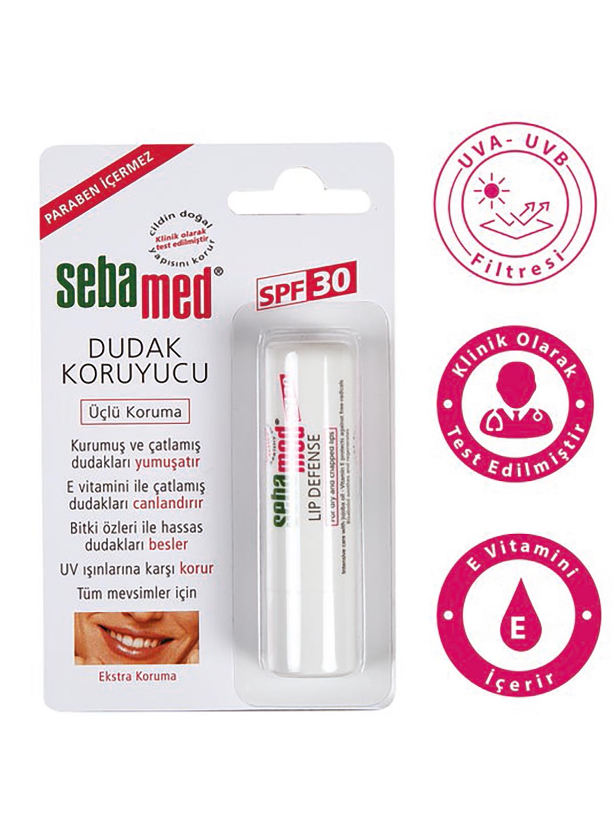 Sebamed Koruyucu Dudak Bakım Kremi 30 SPF 10 ml