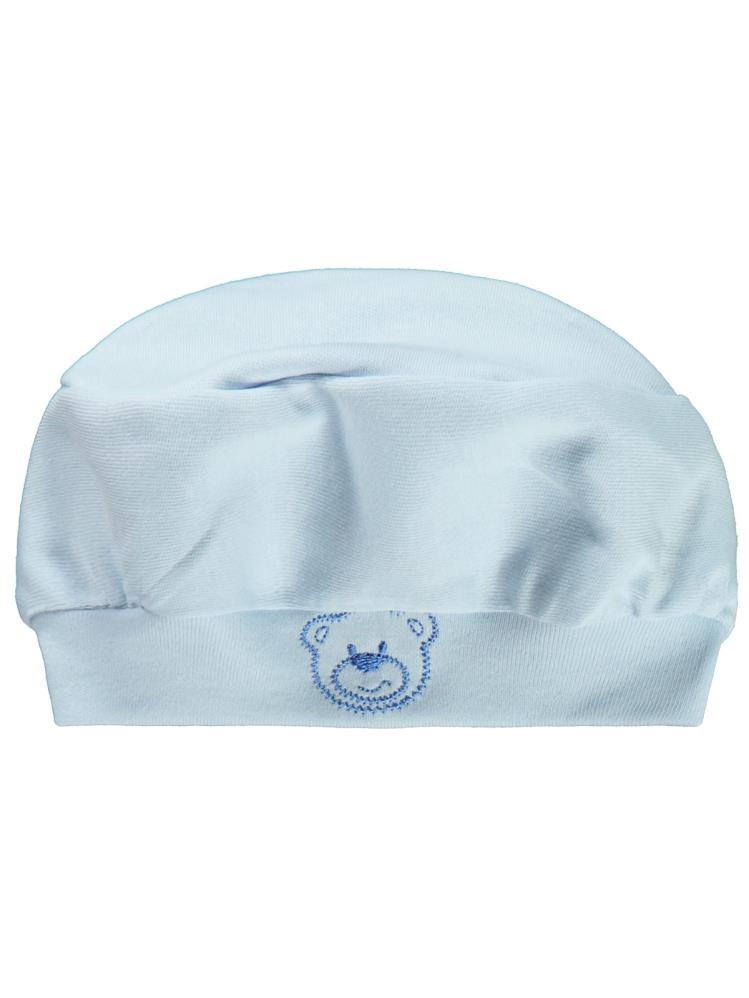 Civil Baby Ayıcık Kafa Unisex Aşçı Şapka - Mavi