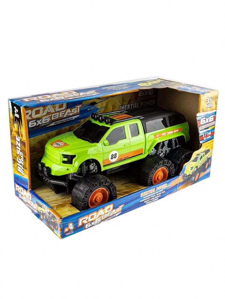 Kabinli Of Road Jeep Sürtmeli Oyuncak