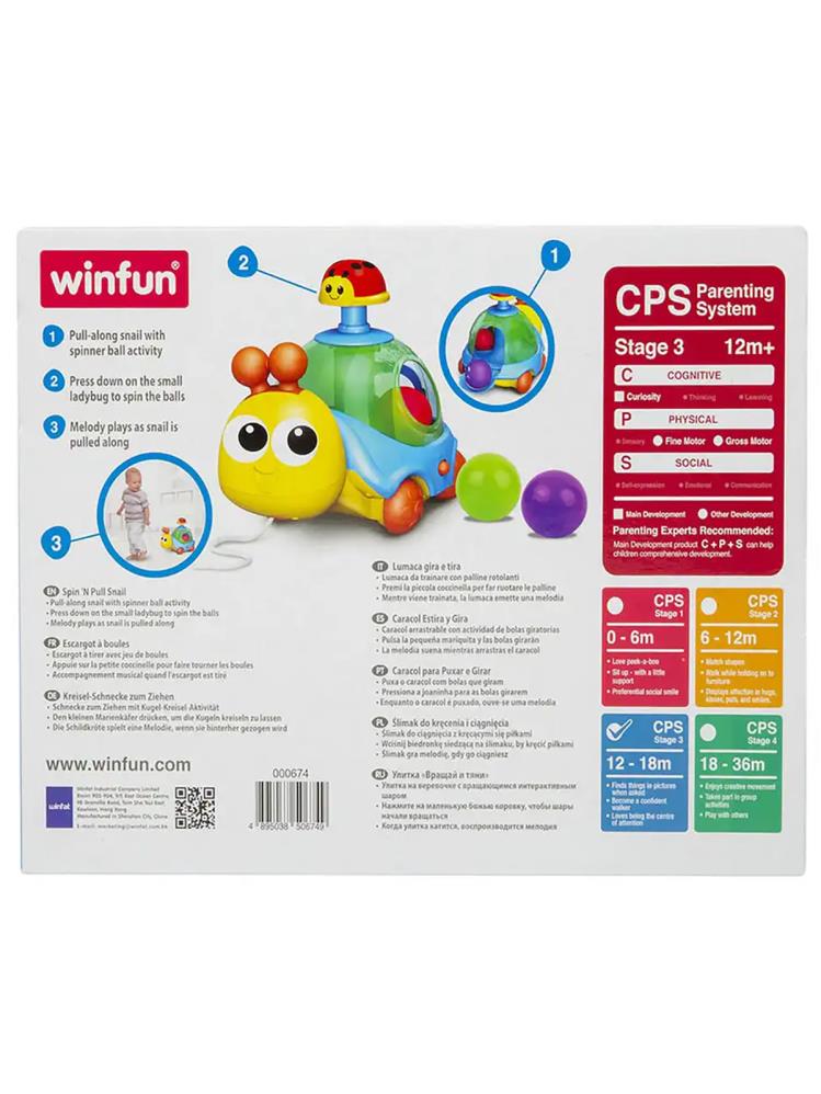 Winfun Müzikli Oyun Arkadaşım Sevimli Salyangoz