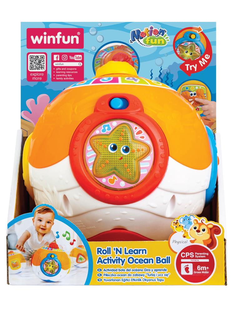 Winfun Titreşimli Müzikli Okyanus Topu