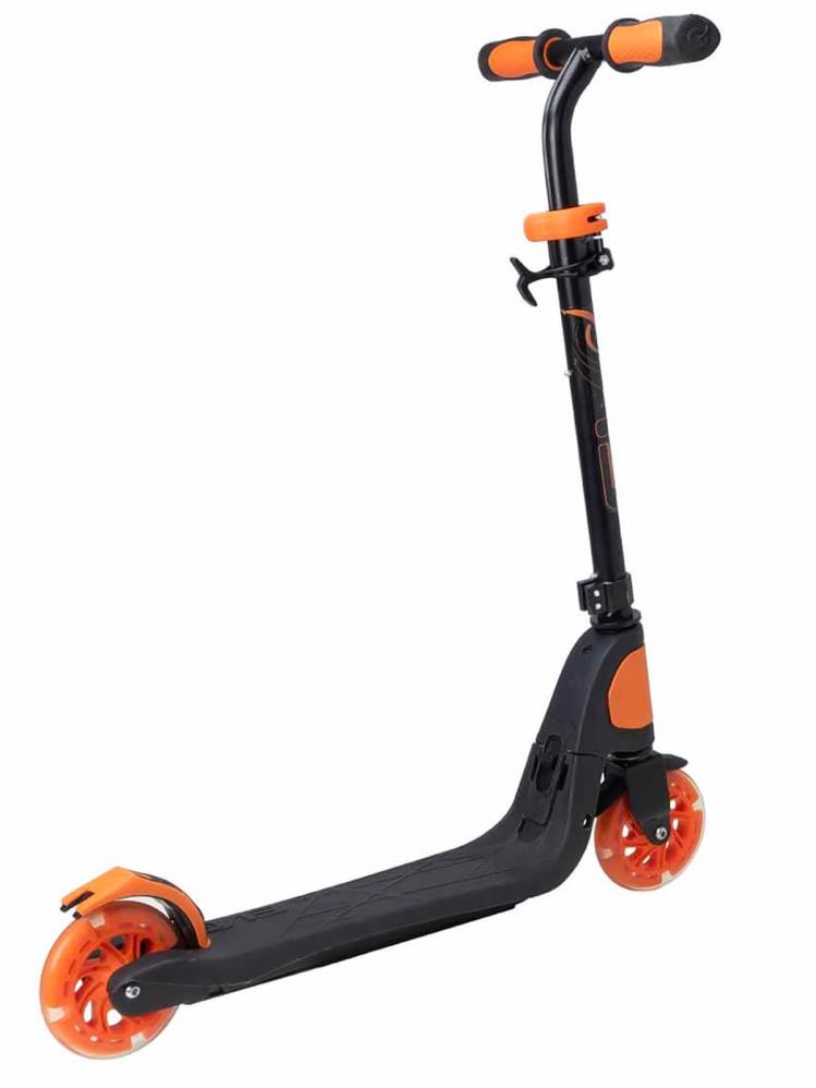 Evo 2 Tekerlekli Katlanabilir Light Speed Işıklı Scooter - Turuncu