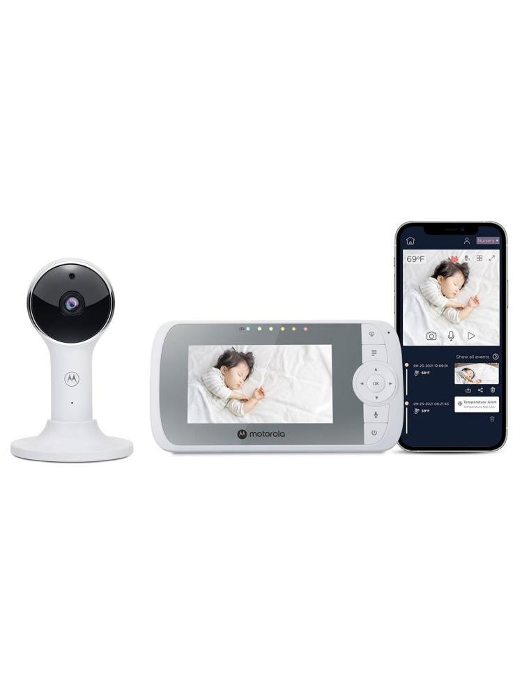 Motorola VM64 FHD Wifi Connect Bebek Kamerası 4.3inç LCD