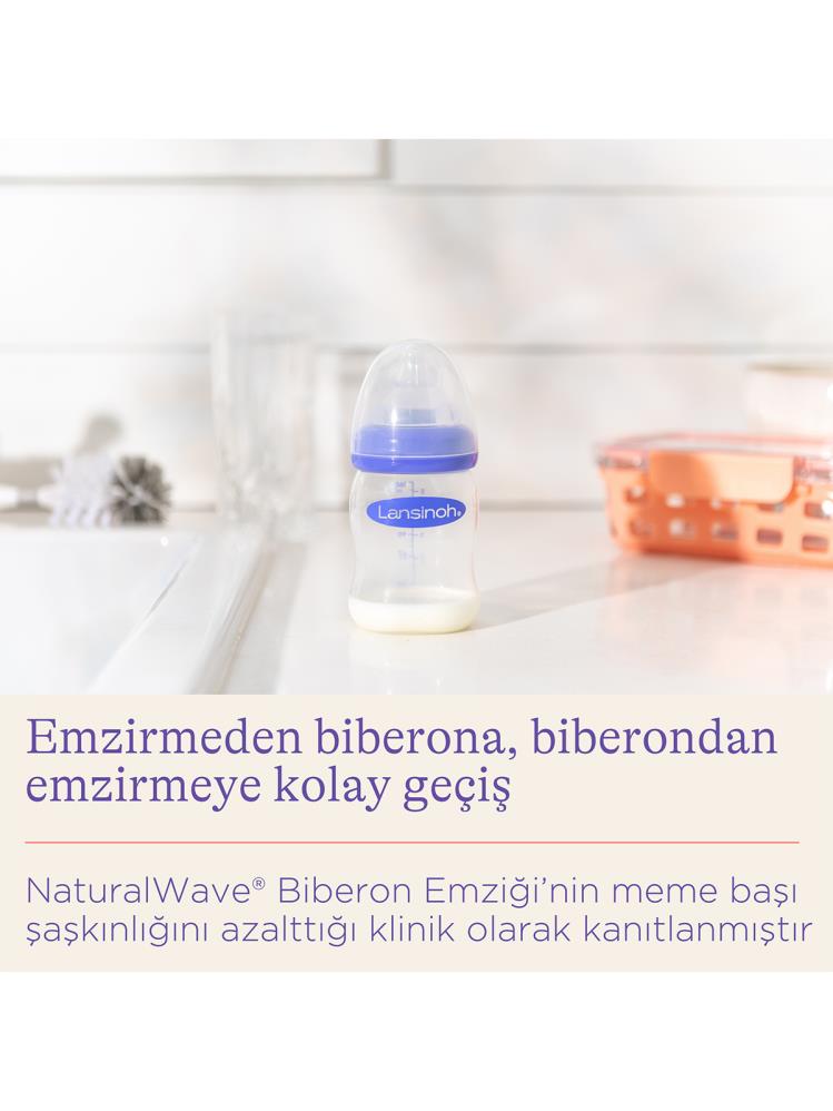 Lansınoh Cam Biberon 160 ml