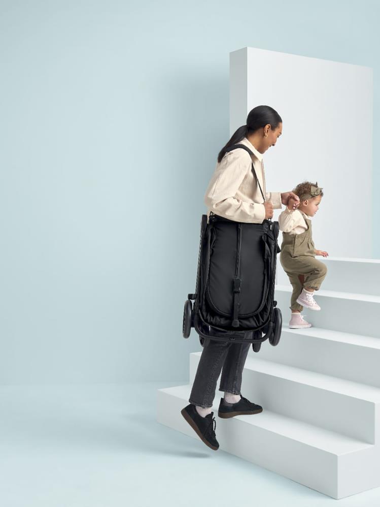 Mamas Papas Libro Tek Yönlü Bebek Arabası - Siyah