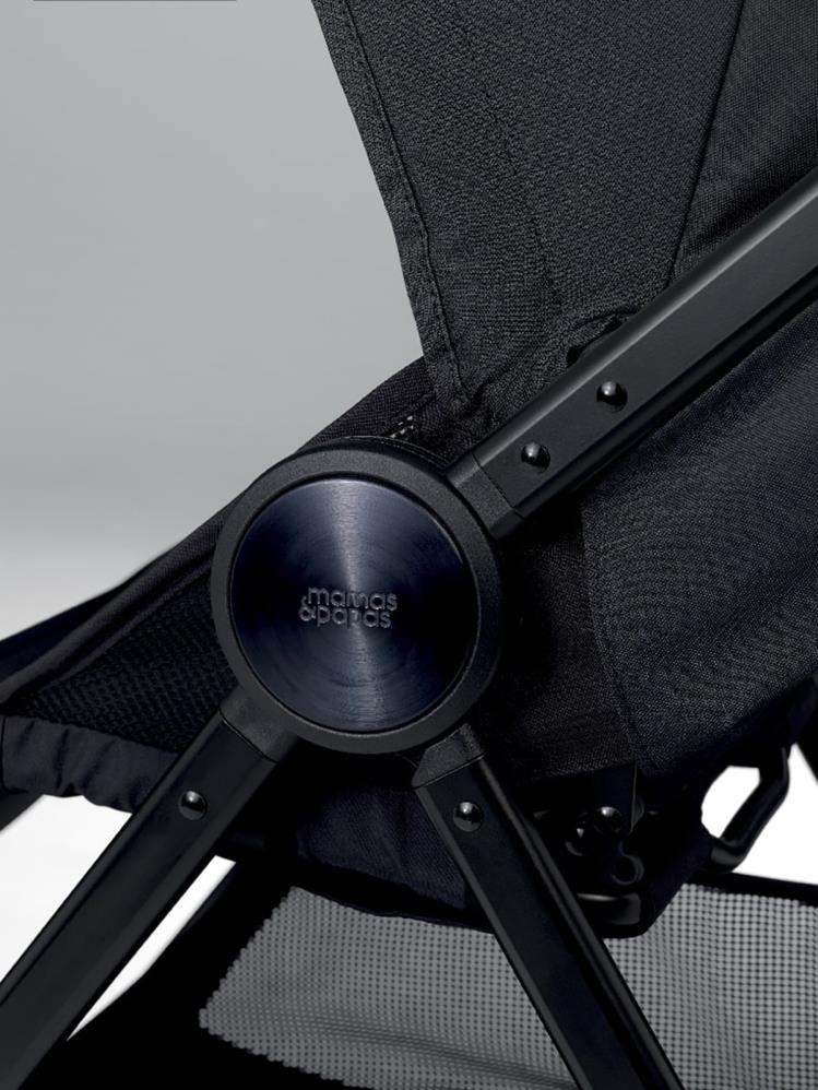 Mamas Papas Libro Tek Yönlü Bebek Arabası - Siyah