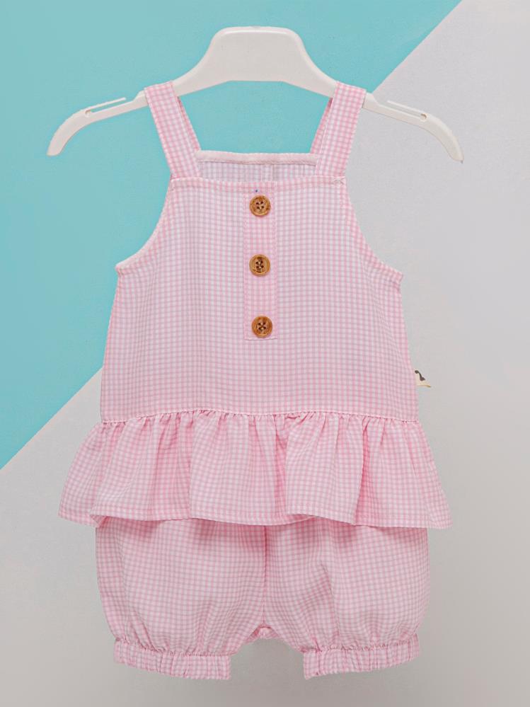 Baby Zz Bluz Şort 6-18 Ay Takım - Pembe