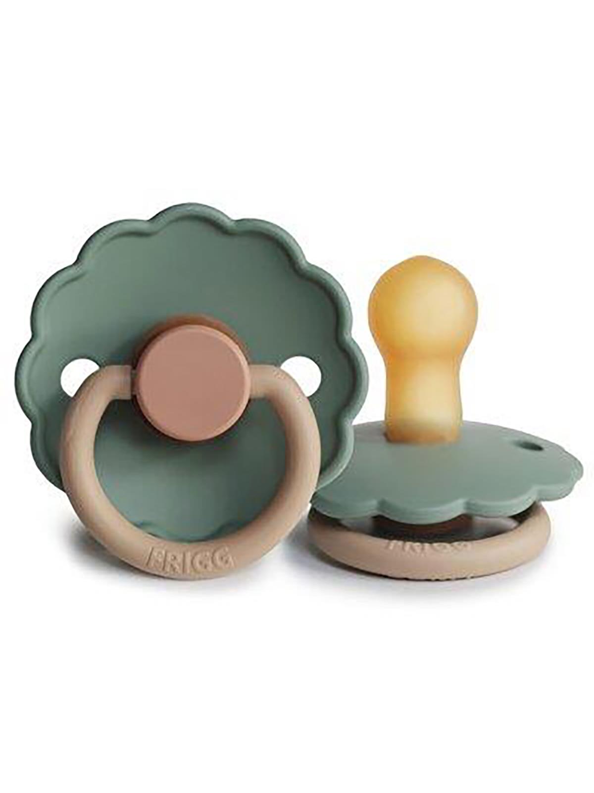 Frigg Daisy Kauçuk Emzik 0-6 Ay - Yeşil