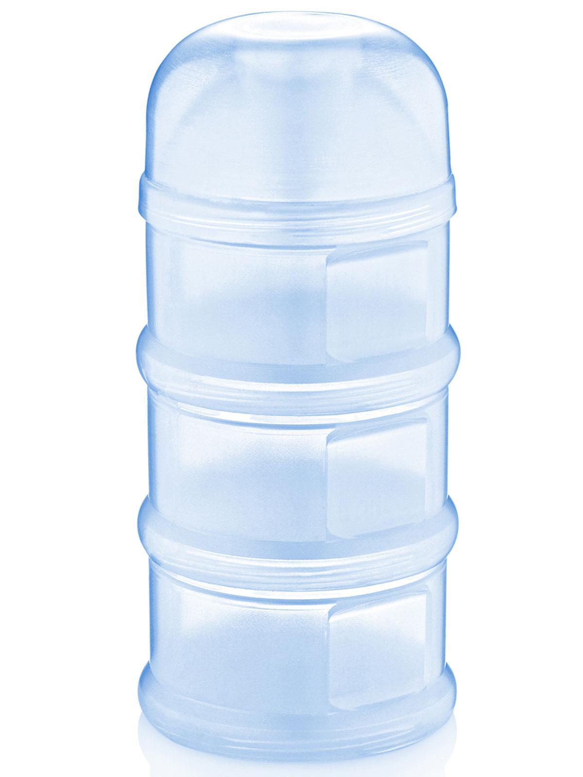 BabyJem Katlı Toz Mama Kabı - Mavi