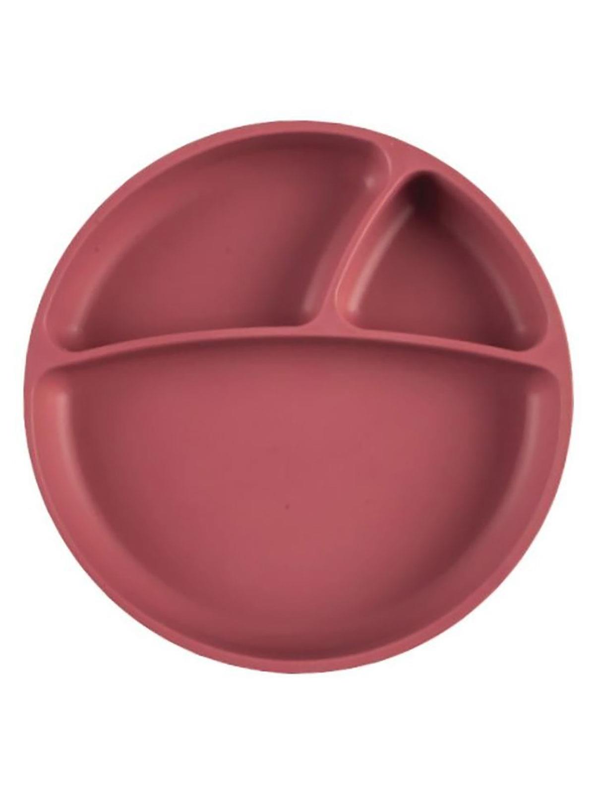 Minik-O OiOi Porsiyon Mama Tabağı - Bordo