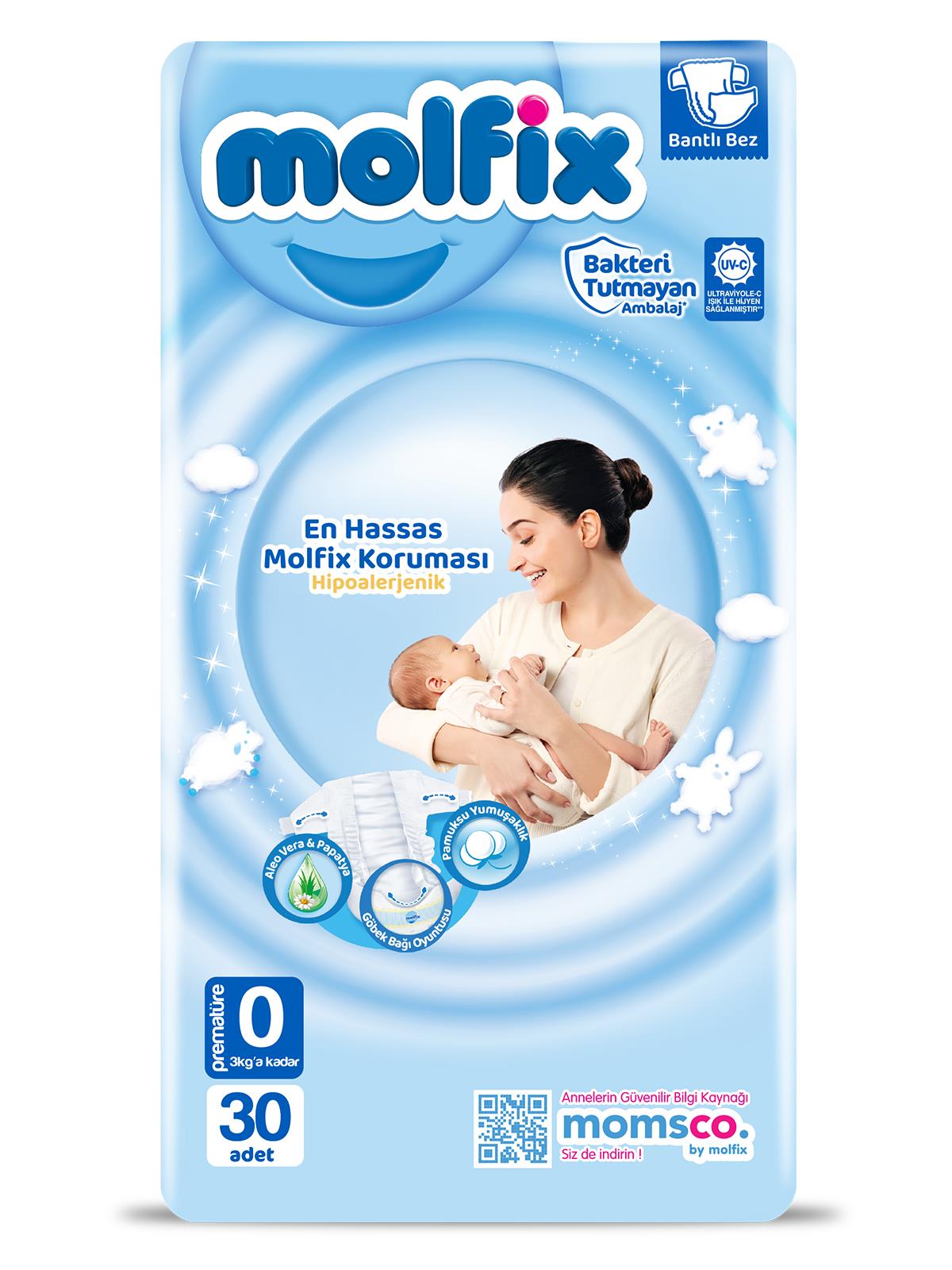 Molfix 3d Prematüre Bebek Bezi 30 lu
