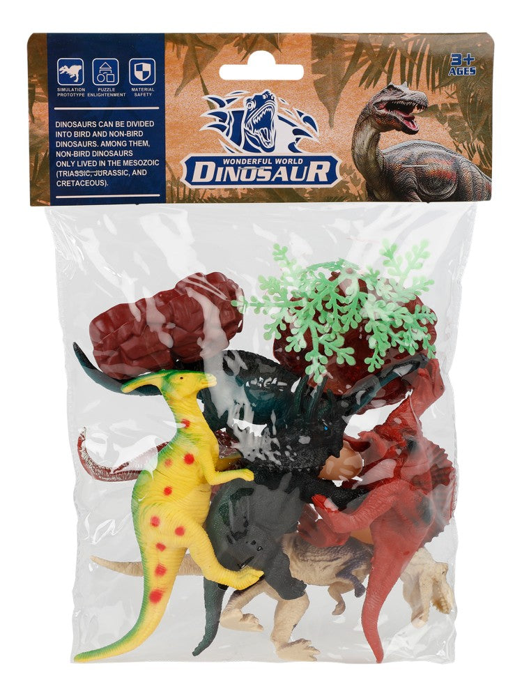 Can Oyuncak poşetli dinazor set Figür Oyuncaklar