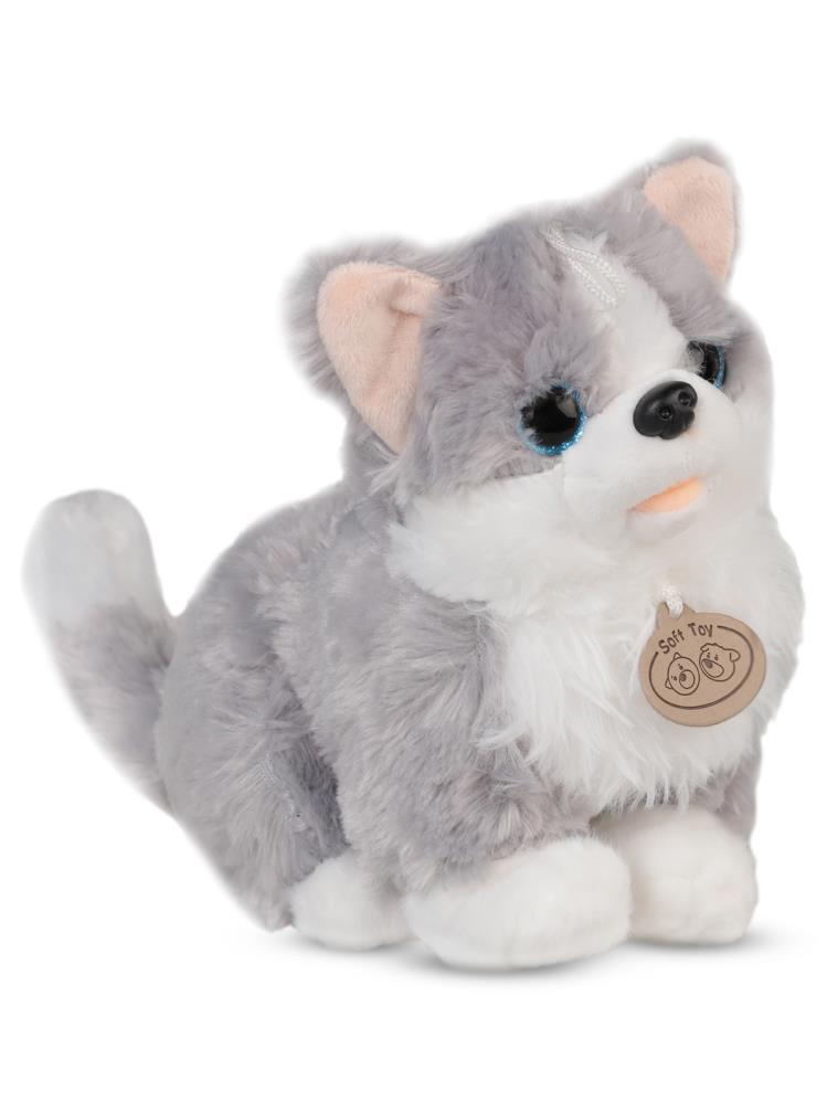 Can Oyuncak köpek (gri) müzik aletiyle