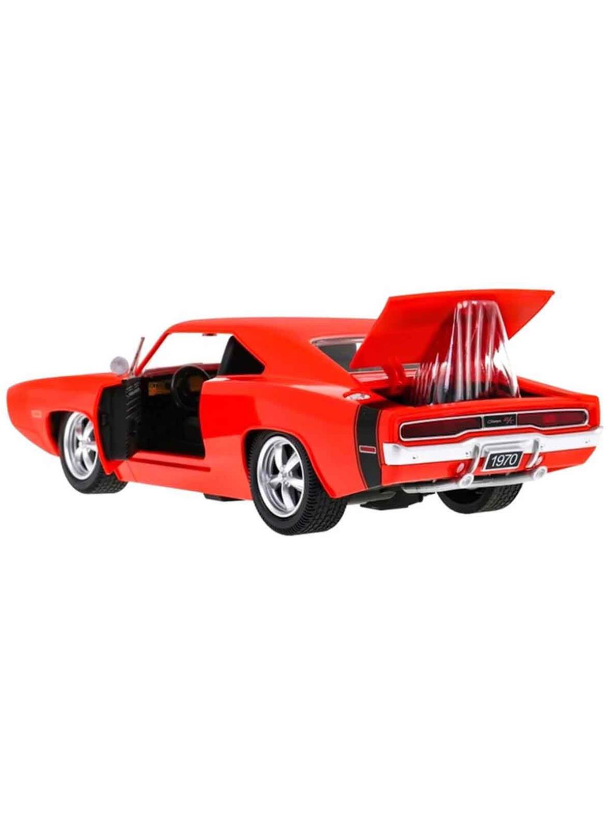 Rastar 1:16 Sesli ve Işıklı 1970 Dodge Charger R/T Uzaktan Kumandalı Araba