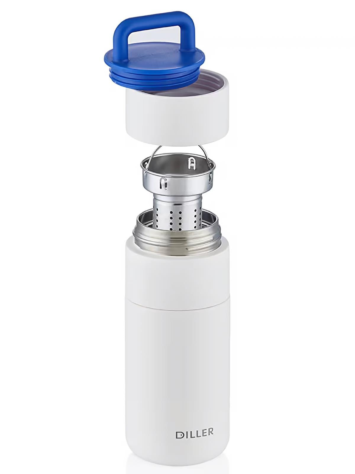 Diller Çelik Termos 350 ml - Beyaz