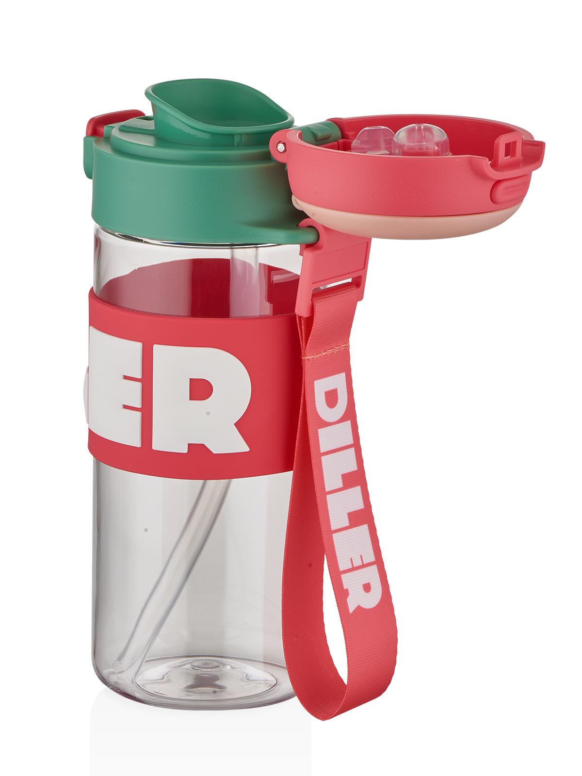 Diller Tritan Matara 600 ml - Kırmızı