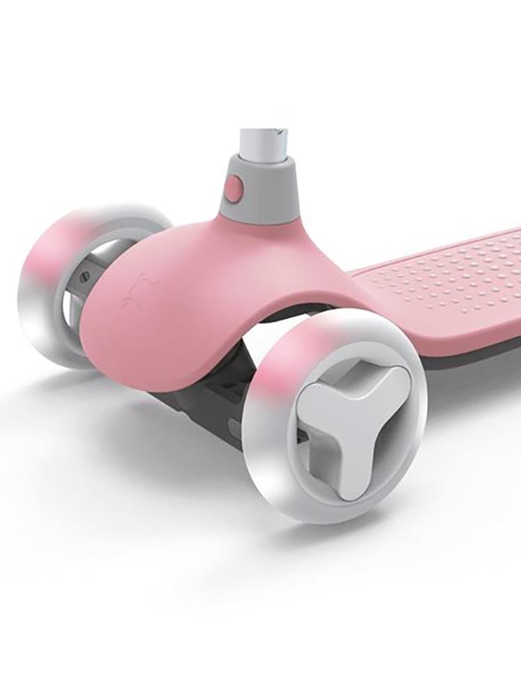 Mitu Işıklı Scooter - Pembe