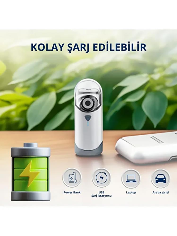 Direct Nexus Taşınabilir Mini Mesh Nebulizatör