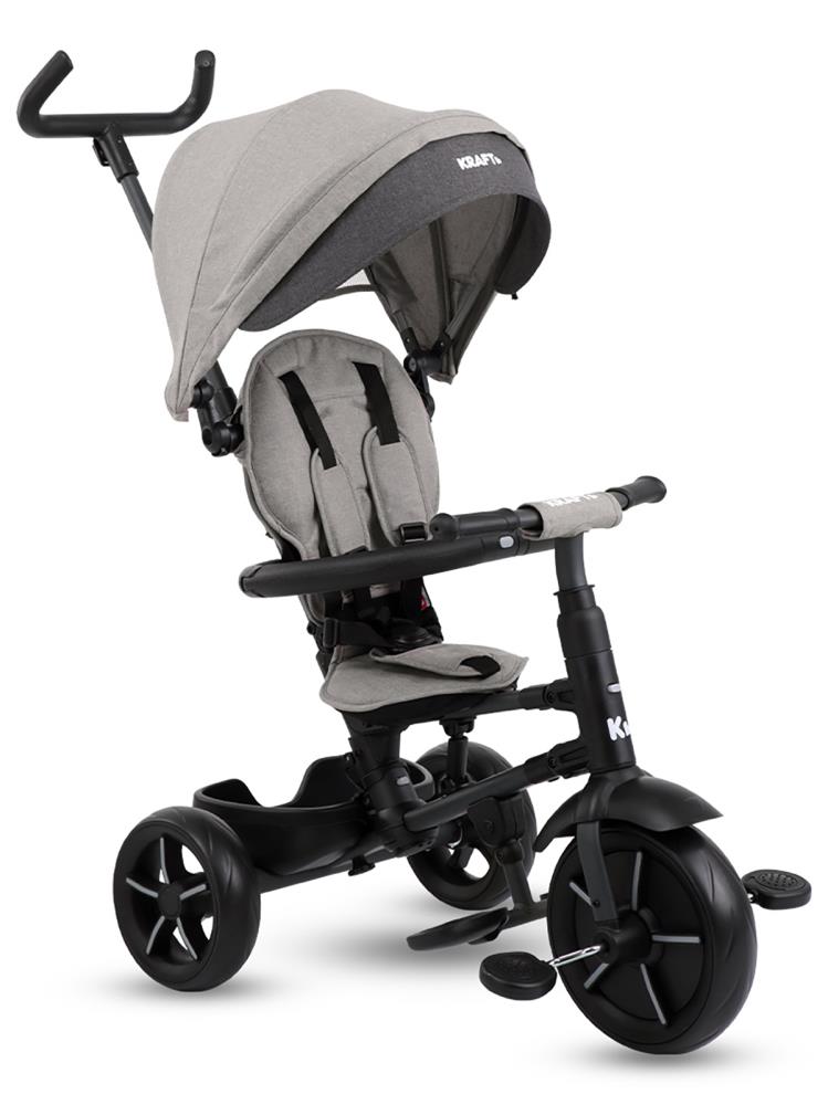 Kraft Rito Star 3 In 1 Katlanır Bisiklet - Gri