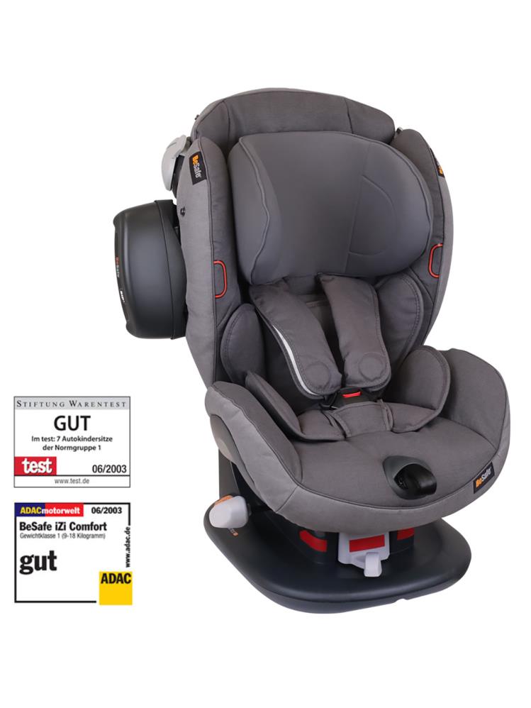 BeSafe İzi Comfort X3 Oto Koltuğu 9-18 Kg - Gri