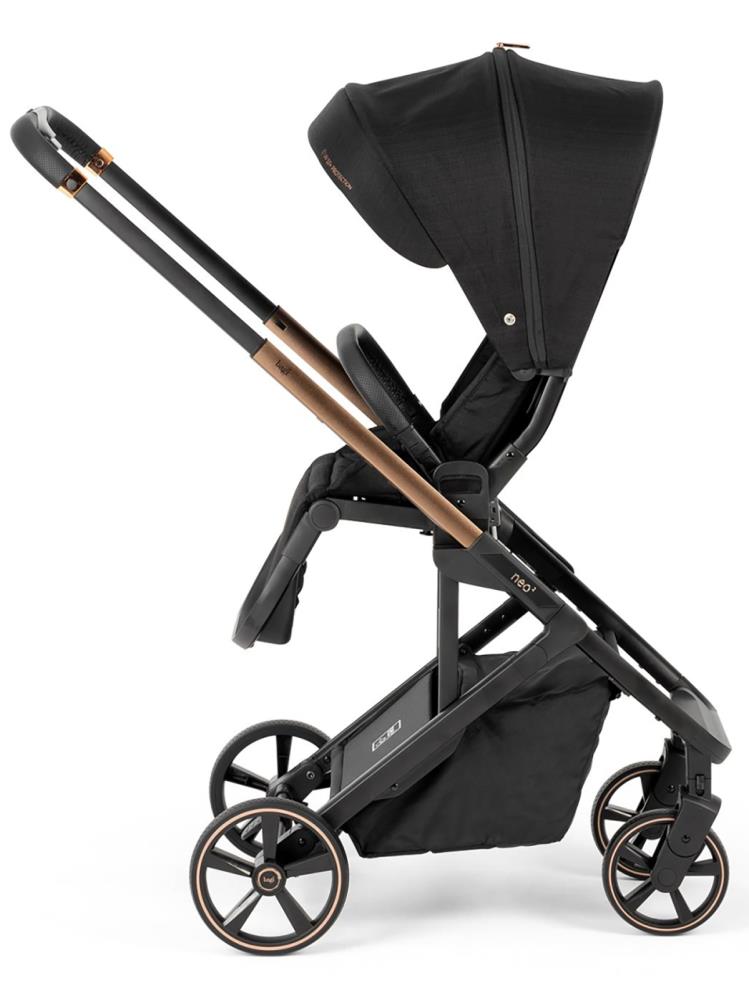 Bagi Neo Çift Yönlü Bebek Arabası Multicolor - Siyah