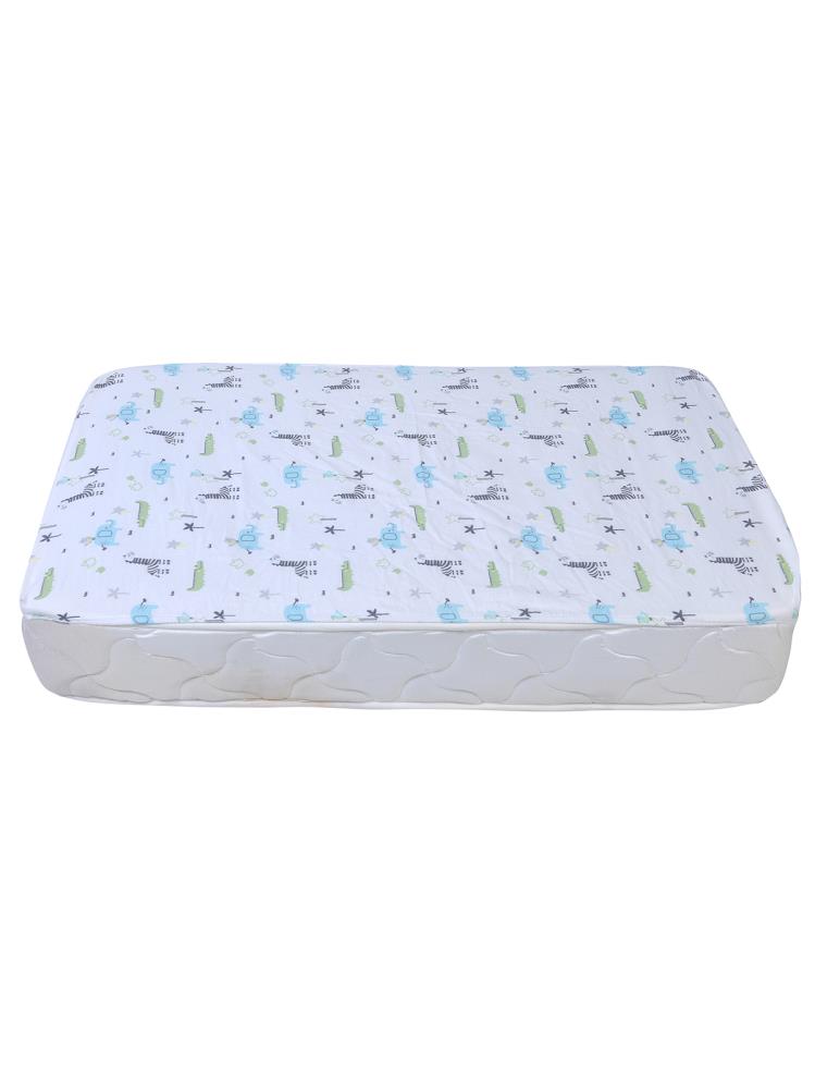 Kujju Flanel Pazen Lastikli Çarşaf 60*120 cm - Beyaz