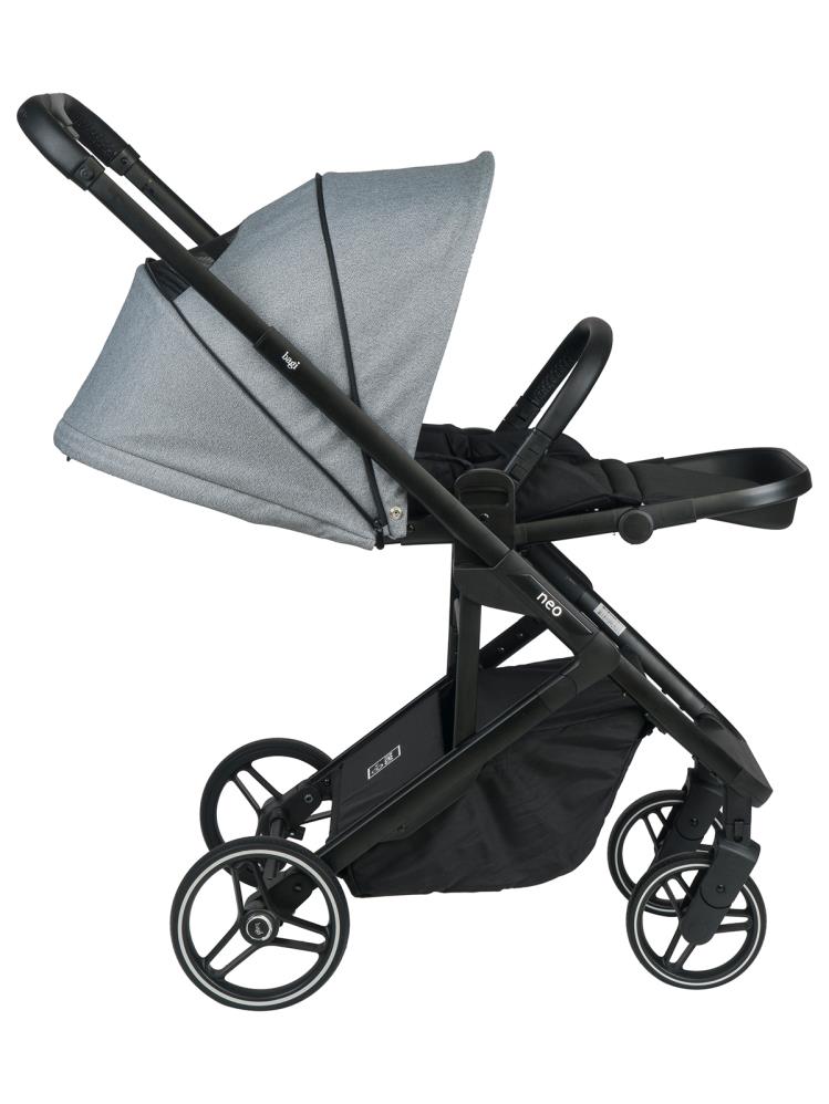 Bagi Neo Çift Yönlü Bebek Arabası Multicolor - Gri