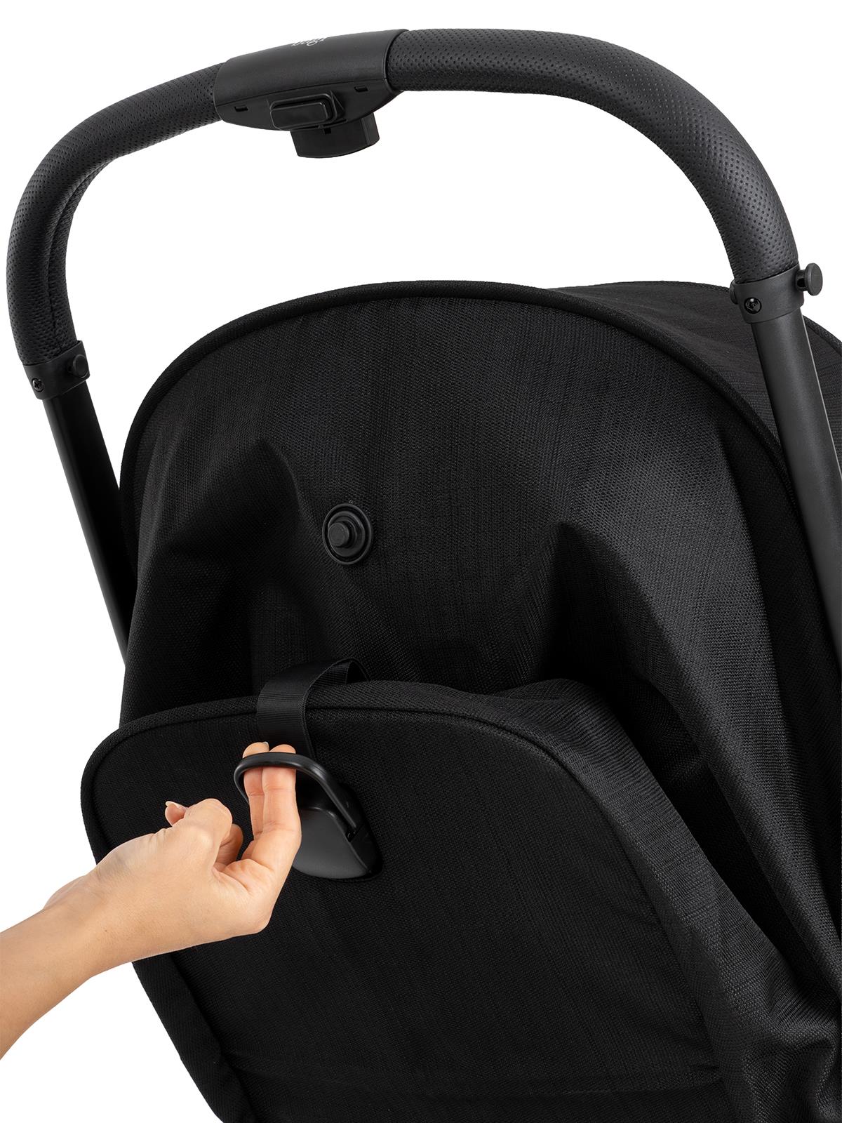 Bagi Atom Tek Yönlü Bebek Arabası - Siyah