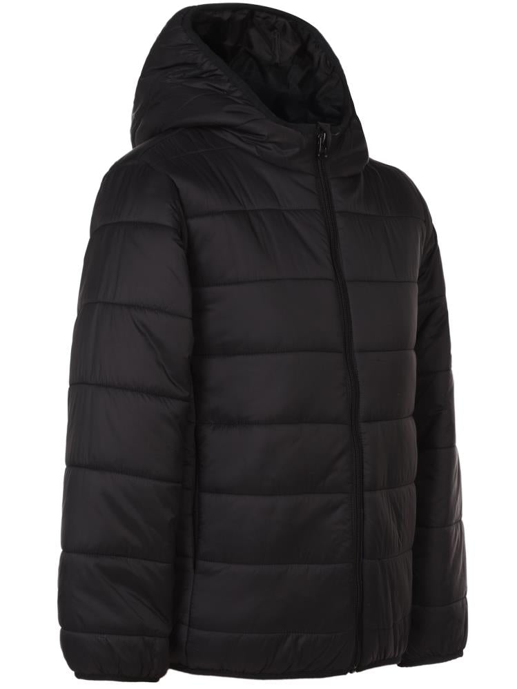 Civil Boys Ray Desenli Parlak 10-13 Yaş Mont - Siyah