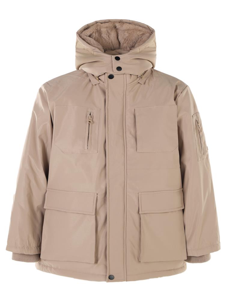 Civil Boys Kolu Cepli Parka 10-13 Yaş Mont - Bej
