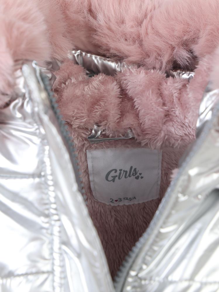 Civil Girls 2-5 Yaş Mont - Gri
