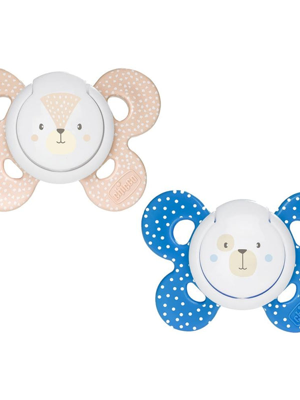 Chicco 2'li Silikon Emzik 6-16 Ay