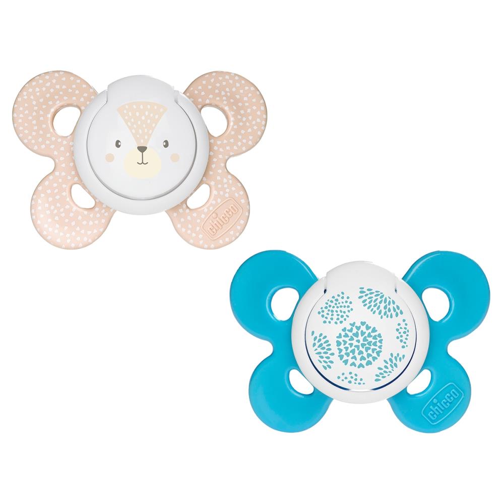 Chicco 2'li Silikon Emzik 6-16 Ay