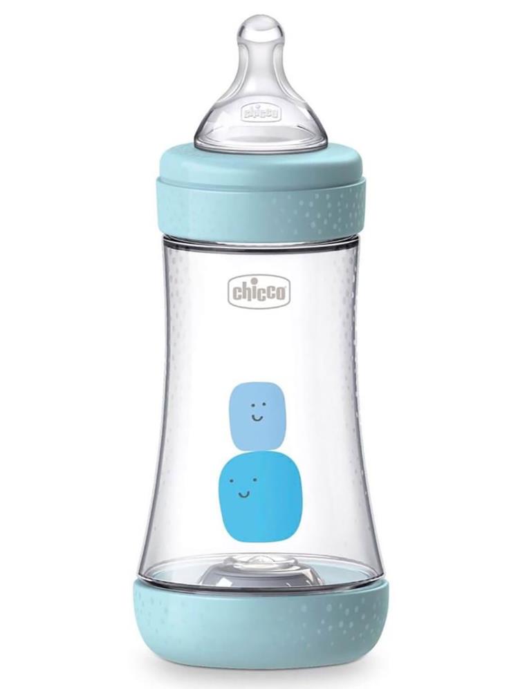 Chicco P5 Antikolik Biberon Pp 240 ml - Mavi