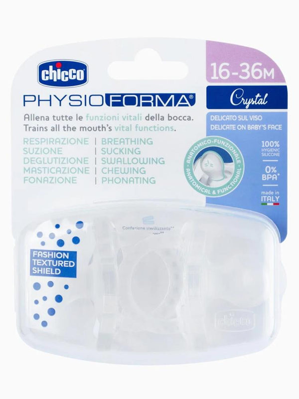 Chicco PhysioForma Crystal Soft Emzik 16-36 Ay 2'li