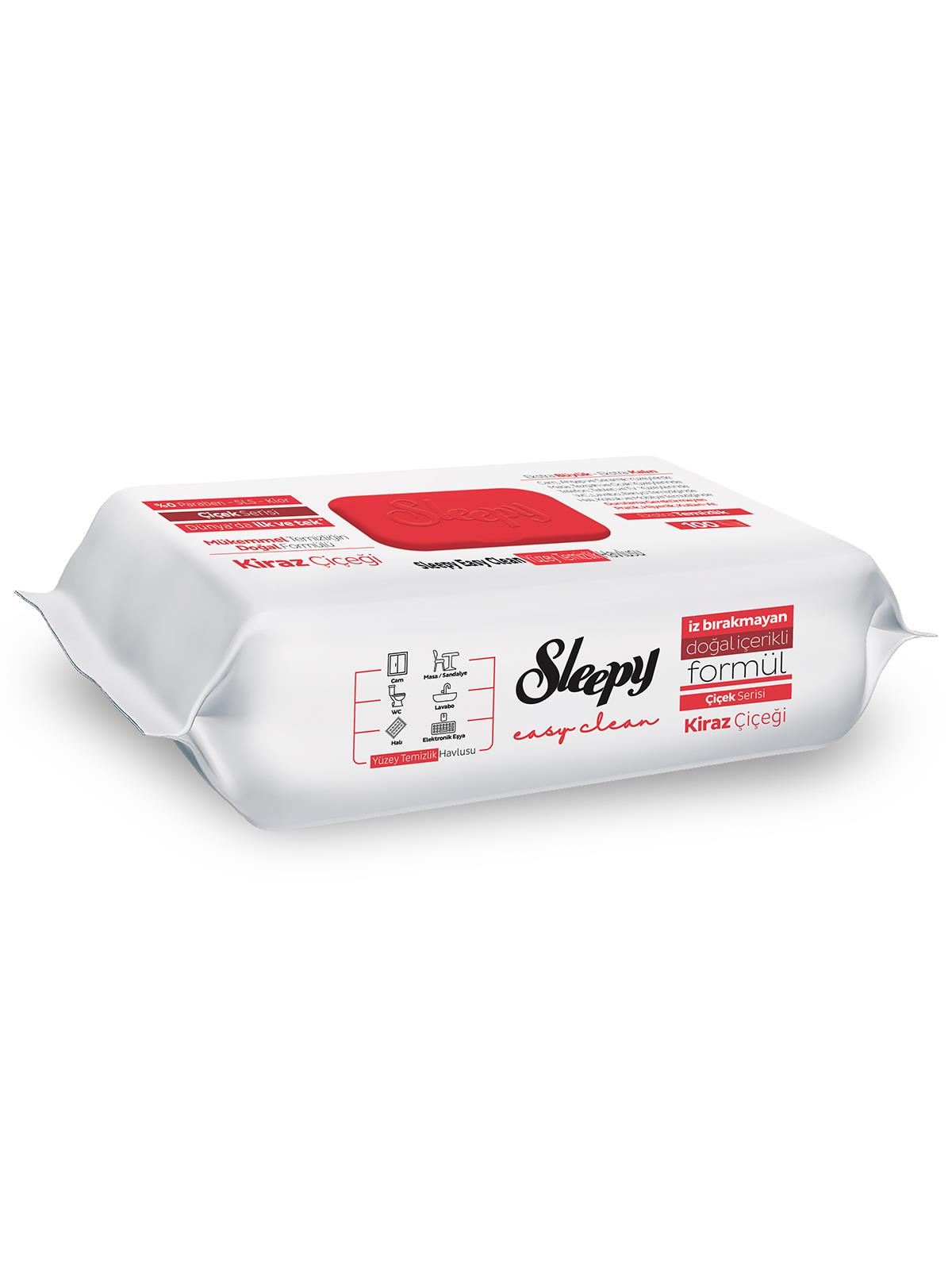 Sleepy Yüzey Temizleme Havlusu Kiraz Çiçeği 100 Yaprak